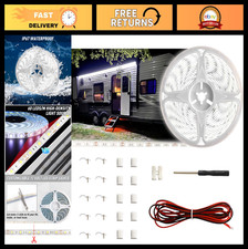 20FT Waterproof LED Awning Light Strip for RV, Motorhome, Camping, Outdoor Use