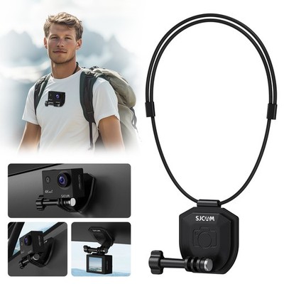 Magnetic Camera Mount Neck Lanyard Selfie Holder Chest Mount for GoPro Hero