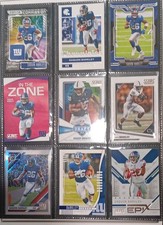 Saquon Barkley Card Lot × 9 - Rookies - Inserts  - Prizim - New York Giants 