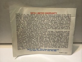 Nintendo NES Formula One Built to Win Instruction Manual Only