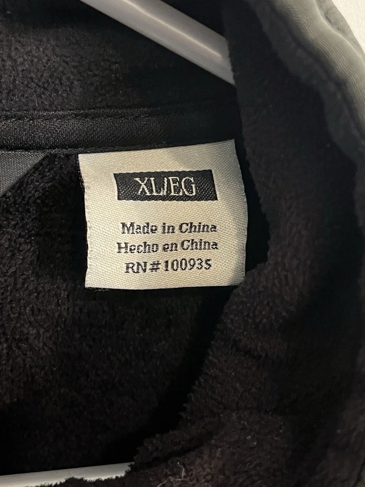 Black Diamond Double Diamond Jacket Mens XL Soft Shell Fleece Lined Outdoors - Image 4 of 4