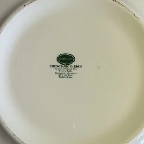 Portmeirion Botanic Garden 13 polegadas tigela de macarrão/frutas baixas (lilás) porcelana nova - Imagem 3 de 3