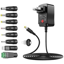 Universal AC/DC Adapter 12W 3V-12V Power Supply Charger
