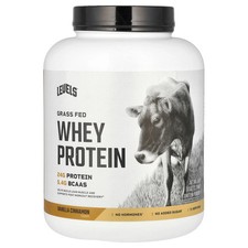 Grass Fed Whey Protein Powder, Vanilla Cinnamon, 5 lb (2.27 kg) 16.00 per gallon