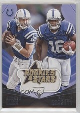 2015 Panini Rookies & Stars Embroidered Andrew Luck Phillip Dorsett Patch q2x