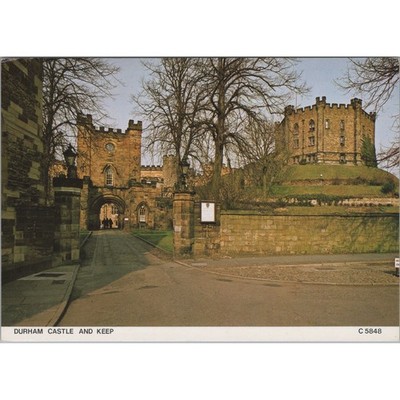 Postkarte Durham Castle und Keep England Richter Postkarten