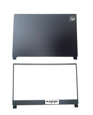 Replacement Laptop LCD Cover Back Rear Top Lid with Front Bezel Frame for MSI...
