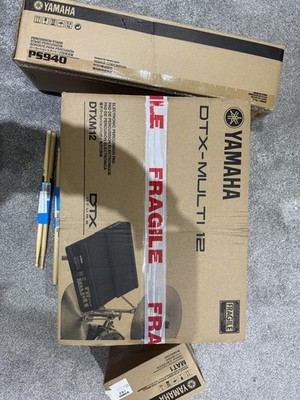 Yamaha DTX-MULTI 12 + PS940 Ständer + MAT1 Klemme + 2x 5A Drumsticks - BRANDNEU