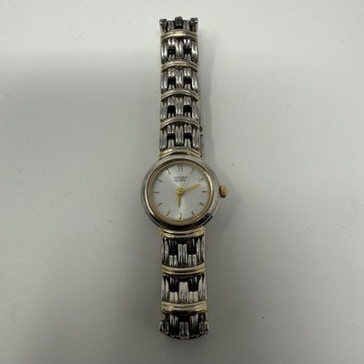Vintage Citizen Quartz Womens Two Tone Analog Watch White  display picture 1