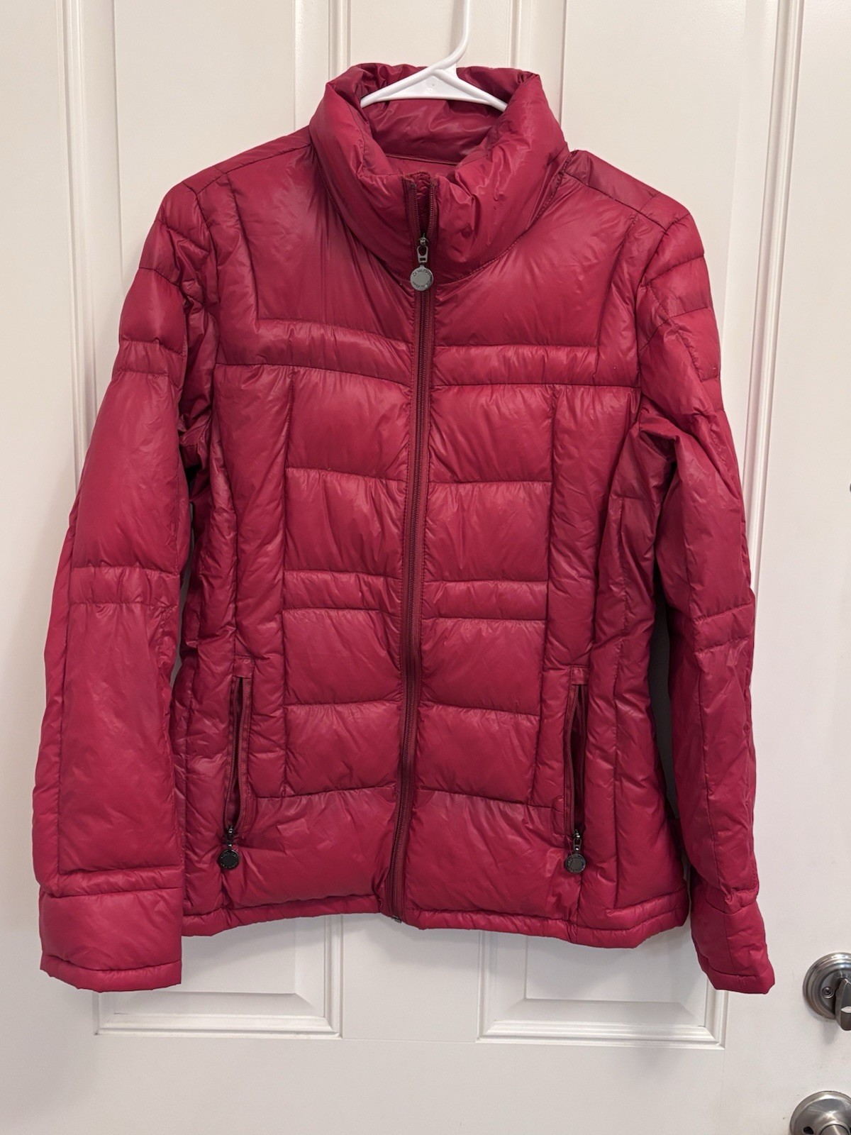 Calvin Klein Red Packable Lightweight Premium Dow… - image 1