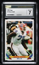 1993 Topps Bruce Smith #75 CSG 7 HOF 0i7l