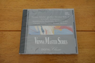 Vienna Master Series CD Kleine Stücke Vol 1 Classical Piano Schubert Chopin 1991