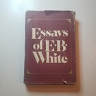 Essays of E.B. White 1977 Vintage HC Dust Jacket Harper & Row Writer Biography 