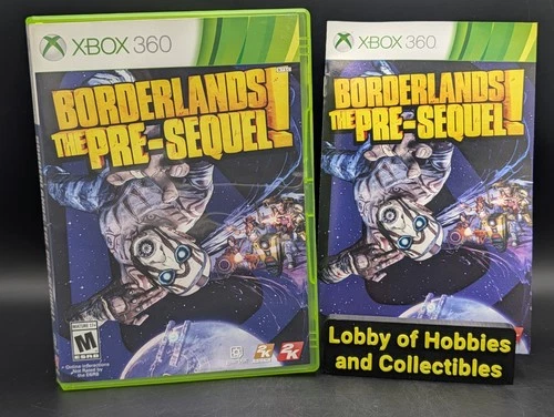 Borderlands: The Pre-Sequel ( Microsoft Xbox 360 ) CIB - Near Mint Disc - Tested