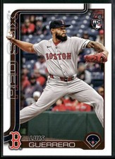 Luis Guerrero 2025 Topps Update #US36 RC Boston Red Sox