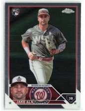 Jake Alu RC 2023 Topps Chrome Update Washington Nationals #USC65