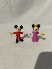 Mickey and Minnie Mouse prince and princess figures