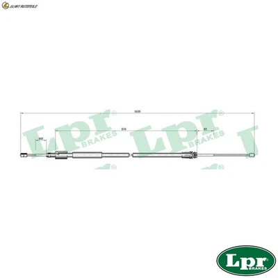 SEILZUG FESTSTELLBREMSE C0098B FÜR PEUGEOT CITROEN KFU /KFV 1.4L 8HZ 1.4L 4cyl - Bild 1 von 4