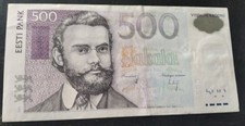 ESTLAND , P 89 , 500 Krooni, 2007 , PR , Voorvoegsel BV