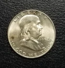 1952-D 50c Franklin Half Dollar 90% Silver ☆☆ FBL☆☆AU  Uncirculated #1124