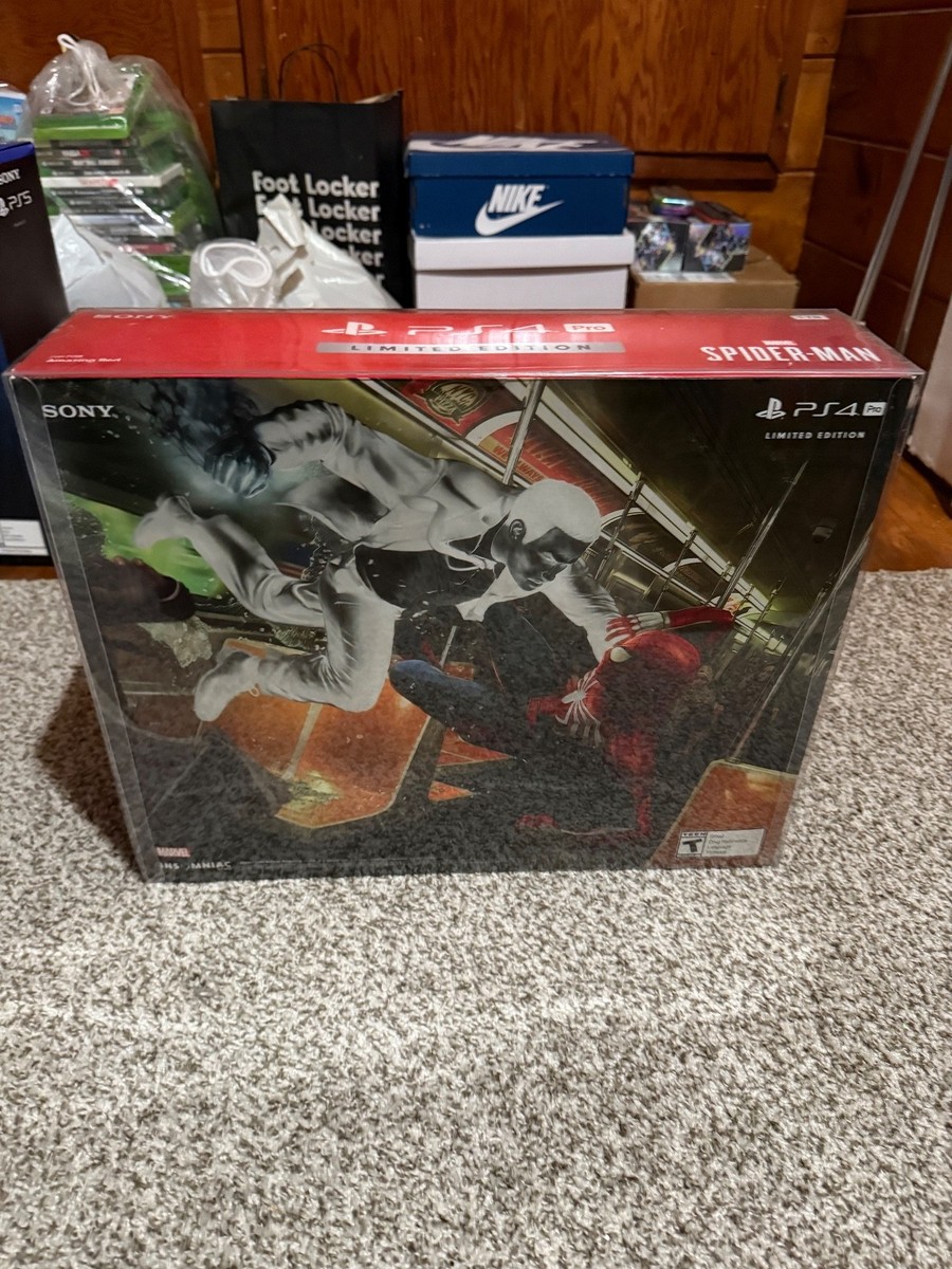 Sony 3003194 PlayStation 4 Pro 1TB Limited Edition Marvel's Spider