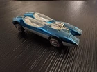 Vintage 1968 Hot Wheels Redline Splittin’ Image - Aqua Blue USA