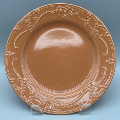 W Bach Angelica Dinner Plate 10.75'' Peach Orange Replacement Jpn Stoneware READ