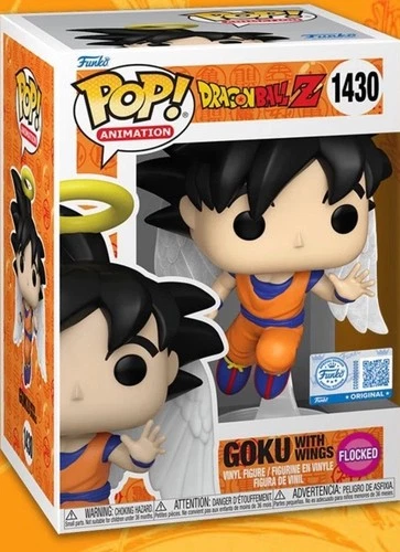 Dragon Ball Z Goku With Wings Flocked Variant Funko Pop! #1430 PREORDER