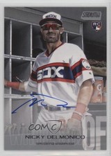 2018 Topps Stadium Club Auto Nick Delmonico Nicky Delmonico #SCA-ND Auto sh7