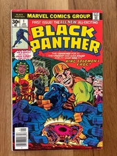 BLACK PANTHER #1 (Marvel, 1977) F Jack Kirby