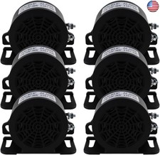 MIRKOO Backup Alarm 110dB 12V-80V DC Waterproof Industrial Heavy-Duty Backup