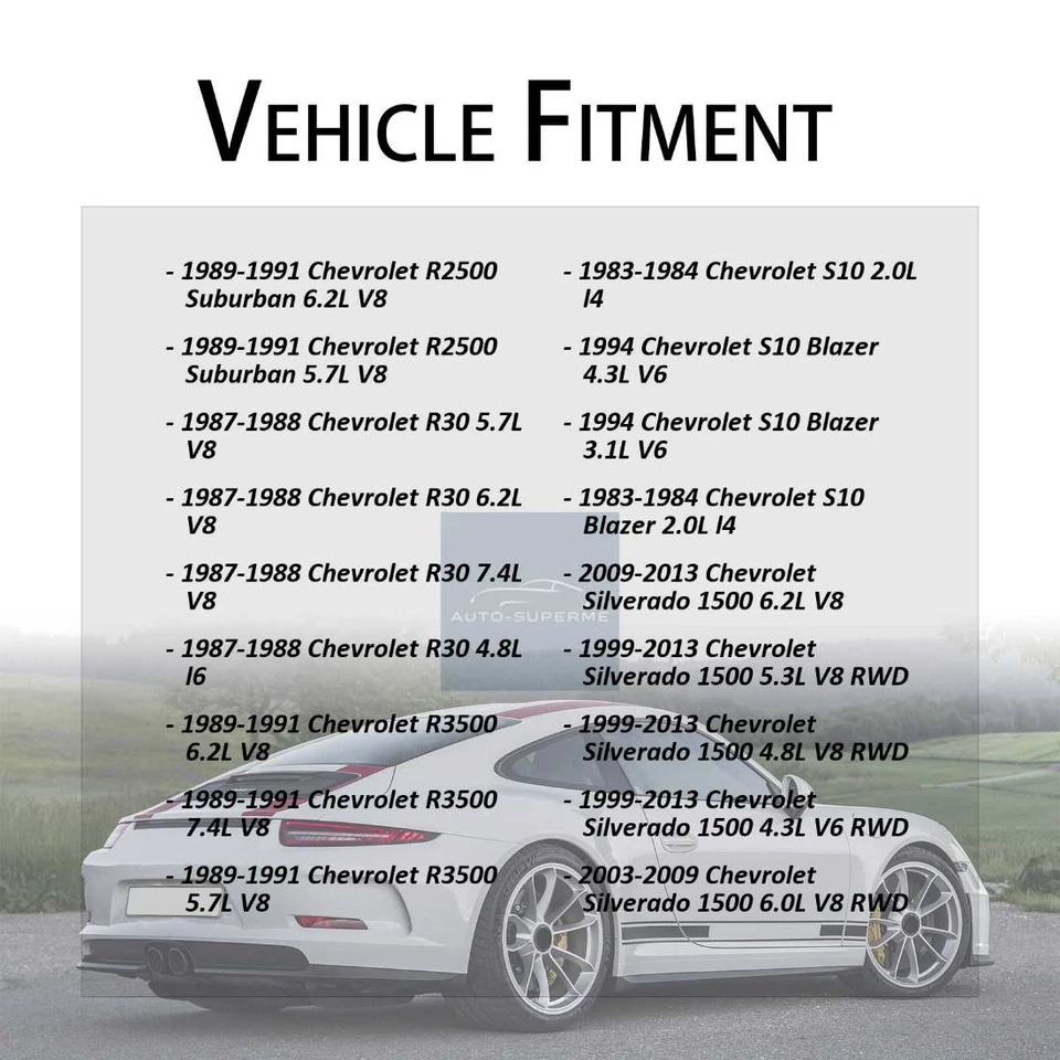 BBB Industries 动力转向泵 适用于雪佛兰 r20 5.0l 1987 — 第 4/4 张图片