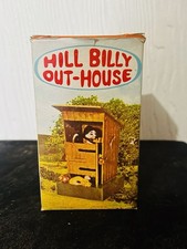 Vintage Collectors Hillbilly Outhouse Toy With Original Box