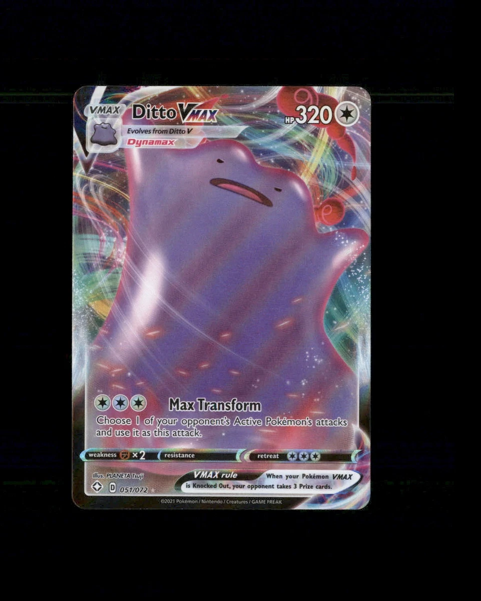 Ditto VMAX Pokémon TCG Cards for sale | eBay
