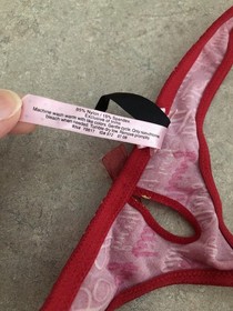 Womens Victorias Secret Sexy Little Things Thong Panties Size L NEW NWOT 2008