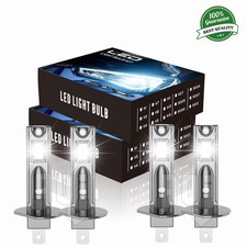 H1 H1 Led Headlight Super Bright Bulbs Kit 8000k White 330000lm Highlow Beam H1 H1 Led Headlight Super Bright Bulbs Kit 8000k White 330000lm Highlow Beam