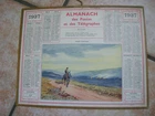 POSTS AND TELEGRAPH ALMANAC 1937 (OCTOBER EVENING) ISERE (oh)