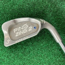 Ping Zing 2 Blue Dot 5 iron Karsten JZ stiff steel shaft Lamkin Cossline grip RH