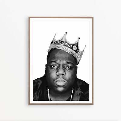 Biggie Smalls Art Notorious Big Music Star Art Poster Print. A3 A2