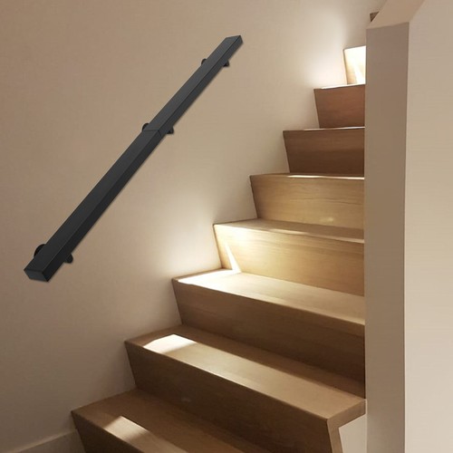 Professional Stainless Steel Handrail, Black Indoor&Outdoor Staircase Handrail - Picture 2 of 20