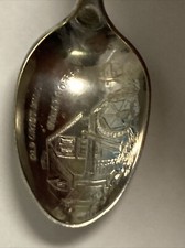 Old Christ Mill Wheat Coffee Antique Souvenir Spoon Collectible
