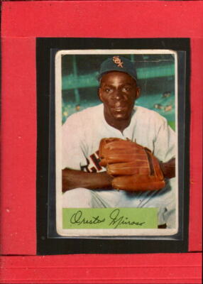 1954 Bowman #38 Minnie Minoso G Good White Sox UER ID:59965