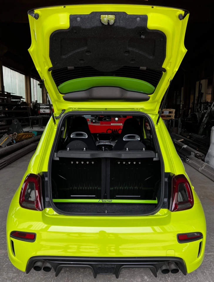 BARRA BASSA DUOMI POSTERIORE ANTIROLLIO IRRIGIDIMENTO IN ACCIAIO FIAT ABARTH 500 - Immagine 4 di 4