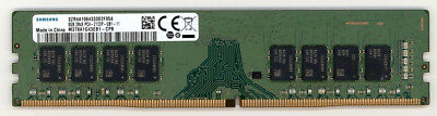 1x 8GB Samsung RAM DDR4 2133MHz PC4-17000U DIMM 288-pin M378A1G43EB1-CPB