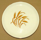 Vintage Golden Wheat by Homer Laughlin 7.25" Salad Plate w/22k Gold Trim — photo 1