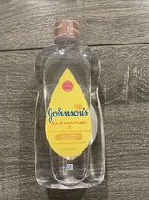 Johnson's Baby Oil, Mineral Oil Enriched with Shea  Cocoa Butter 20 fl. oz