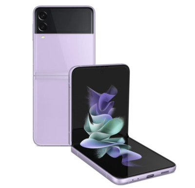Samsung Galaxy Z Flip 3 5G - 256GB - (Unlocked) Lavender *New