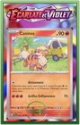 Caninos - EV1:Écarlate et Violet - 031/198 - Carte Pokémon Française Neuve