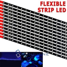 612pc Led Strip Color Under Car Tube Underglow Underbody System Neon Lights Kit