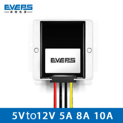 5V To 12V 5A 8A 10A Power Step-Up Module 5V 6V 8V 10V To 12V Power Converter